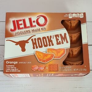 Jell-o Jigglers Mold Kit Hook'em Texas College